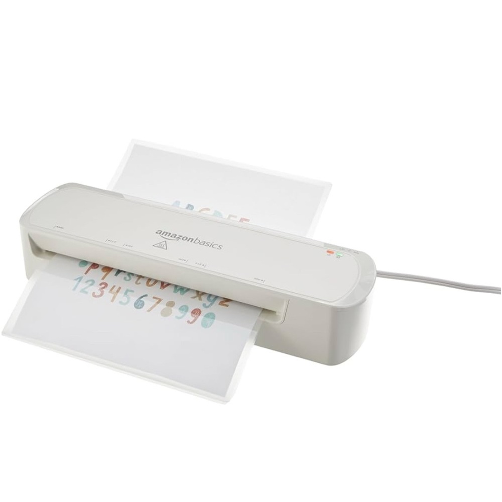 Amazon Basics White Laminator